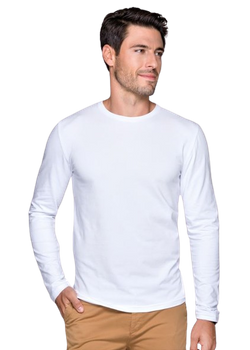 Koszulka Męska BRAVE MALFINI SlimFit Długi Rękaw 160g Malfini