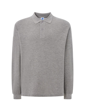 Koszulka Męska Polo PORA JHK 210g/m² Bawełniana Długi Rękaw