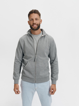 Bluza Męska z Kapturem ADVENTURE - Bawełna Terry Prosty Krój