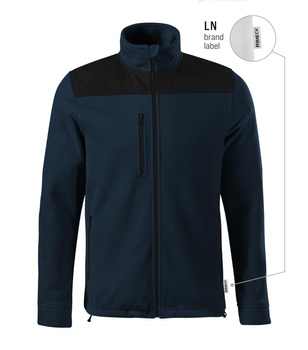 POLAR EFFECT IZOLUJĄCY MATERIAŁ BLUZA POLAROWA MALFINI GRANATOWY