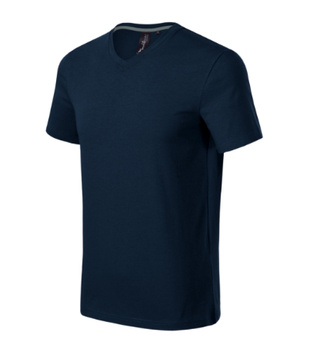 Koszulka męska slim-fit w serek Malfini PREMIUM 180 g/m² Action V-neck 700 dopasowana 95 % bawełna