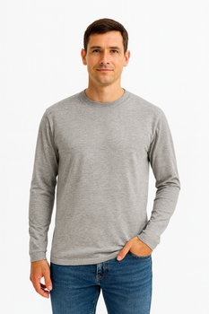 Męska Koszulka z Bawełny od JHK TSRA 170 g/m² Długi Rękaw