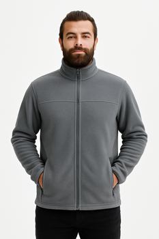 Polarowa Bluza Męska Jacket 501 Malfini – Ciepła 280 g 