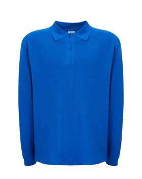 Koszulka Męska Polo PORA JHK 210g/m² Bawełniana Długi Rękaw