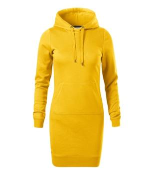 Sukienka SNAP z kieszenią kangurka Bawełna Terry Malfini Design