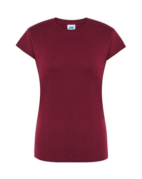 Damski T-shirt Dopasowany Krój TSRL Podwójne Szwy dla Większej Trwałości