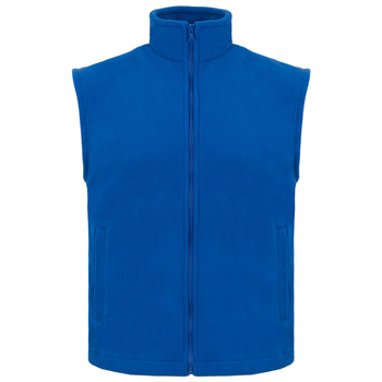 Kamizelka Polarowa Męska FLRA 350 z Praktycznymi Kieszeniami niebieski