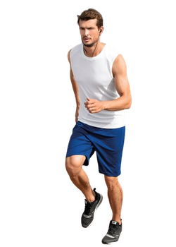 Koszulka męska bez rękawów BREEZE 820 – szybkoschnąca oddychająca 150 g/m² tank top sport