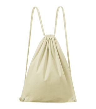 Easygo922 - Bawełniany plecak unisex z regulowanym ściągaczem i wzmocnionymi rogami