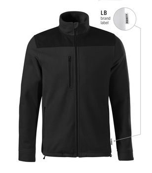 POLAR EFFECT IZOLUJĄCY MATERIAŁ BLUZA POLAROWA MALFINI CZARNY