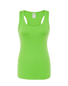 Koszulka damska bez rękawów Aruba TSUL ARB 200 g/m² 100 % bawełny slim gładka 