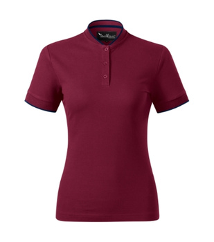 Koszulka polo Damska z kołnierzem w stylu “bomber”