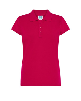 Dopasowana Koszulka Polo Damska POPL 200: Klasyczny Styl i Komfort