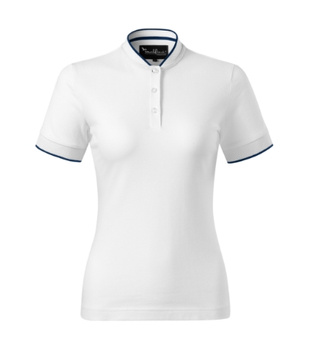 Koszulka polo Damska z kołnierzem w stylu “bomber”