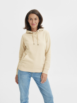 DAMSKA BLUZA Prosty Krój CAPE MALFINI Z KAPTUREM Bawełna Terry SPORTOWA