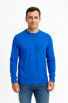 Męska Koszulka z Bawełny od JHK TSRA 170 g/m² Długi Rękaw