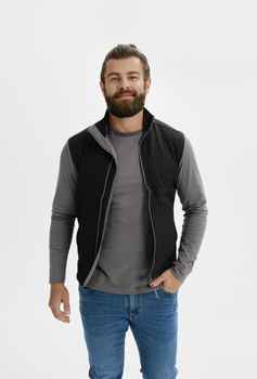 Kamizelka Męska Softshell z Regulacją MALFINI VISION 2-Warstwowa
