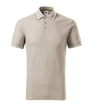 Męskie polo STYLOWE Malfini Focus regular 180 g/m² męska polówka 65 % bawełna KONTRASTOWA