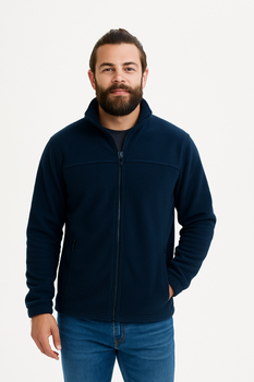 Polarowa Bluza Męska Jacket 501 Malfini – Ciepła 280 g 