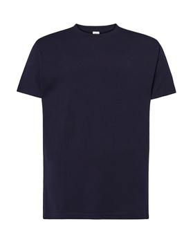 Elegancka Koszulka Slim Fit JHK 100% Czesanej Bawełny Dopasowany Krój