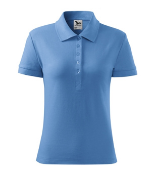 KOSZULKA DAMSKA POLO COTTON PIQUE damska T-SHIRT BAWEŁNA