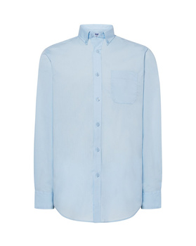 Wszechstronna Koszula Męska JHK: Bawełna, Elegancja, Dopasowane guziki