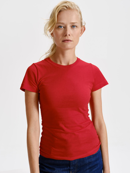 Dopasowana Klasyczna Koszulka Damska CLASSIC Single Jersey 145 g/m²