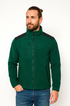 Polar męski JHK FLRA-340 solidny 340 g/m², praktyczne kieszenie, stójka