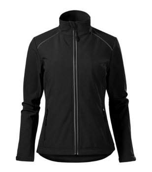 Kurtka Damska 3-warstwowa Membrana TPU Valley softshell czarny
