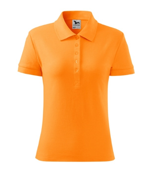 KOSZULKA DAMSKA POLO COTTON PIQUE damska T-SHIRT BAWEŁNA
