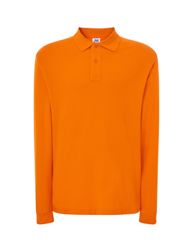 Koszulka Męska Polo PORA JHK 210g/m² Bawełniana Długi Rękaw