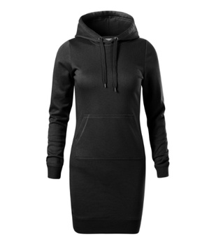 Sukienka SNAP z kieszenią kangurka Bawełna Terry Malfini Design