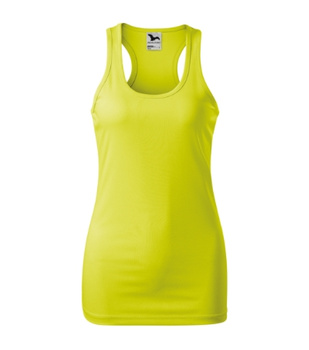 Top damski sportowy szybkoschnący Malfini Racer 167 100 % poliester 140 g/m² 