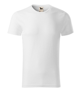 DOPASOWANA Koszulka Męska SLIM-FIT NATIVE ORGANICZNA