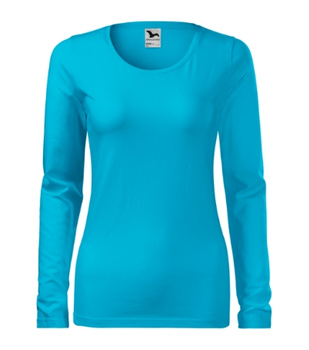 KOSZULKA damska bawełniana SLIM MALFINI SLIM-FIT BLUZKA KOBIECA