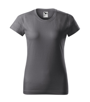 Koszulka damska 160 g/m² Basic 134 Malfini – 100 % bawełna, klasyczny T‑shirt