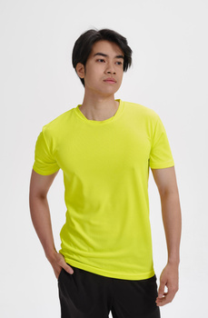 Koszulka męska treningowa Neon Yellow Malfini Fantasy 150 g/m² SPORT szybkoschnąca oddychająca lekka 