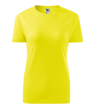 Dopasowana Klasyczna Koszulka Damska CLASSIC Single Jersey 145 g/m²