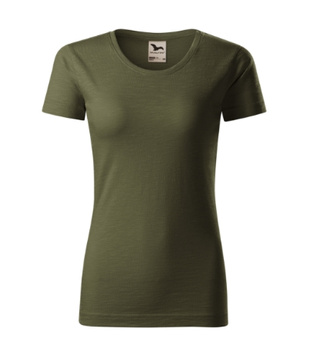 DOPASOWANA Koszulka Damska SLIM-FIT NATIVE ORGANICZNA