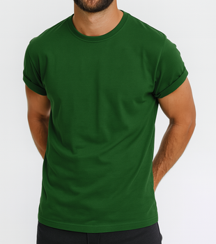 Koszulka męska BASIC 129 160 g/m² 100% bawełna T-shirt lekki przewiewny 