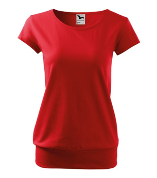 Koszulka Damska z Krótkimi Rękawami Luźna Bawełna Single Jersey CITY od Malfini