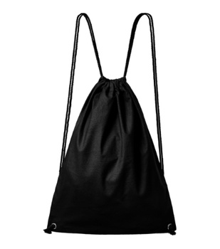 Easygo922 - Bawełniany plecak unisex z regulowanym ściągaczem i wzmocnionymi rogami