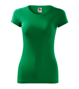 Koszulka Damska Slim-Fit Glance by Malfini 180 g/m² Okrągły Dekolt, elastyczna BAWEŁNA