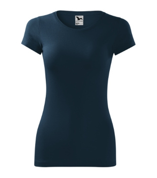 Koszulka Damska Slim-Fit Glance by Malfini 180 g/m² Okrągły Dekolt, elastyczna BAWEŁNA