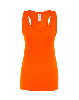Koszulka damska bez rękawów Aruba TSUL ARB 200 g/m² 100 % bawełny slim gładka 