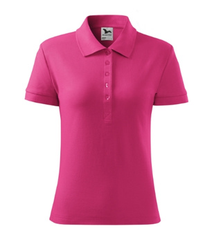KOSZULKA DAMSKA POLO COTTON PIQUE damska T-SHIRT BAWEŁNA