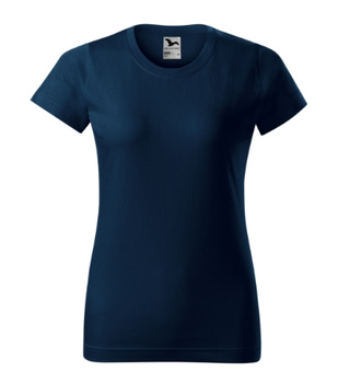 Koszulka damska 160 g/m² Basic 134 Malfini – 100 % bawełna, klasyczny T‑shirt