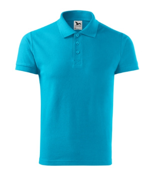 Koszulka Polo Męska Cotton Heavy Malfini Solidna Gramatura 220 g/m² piqué bawełna 