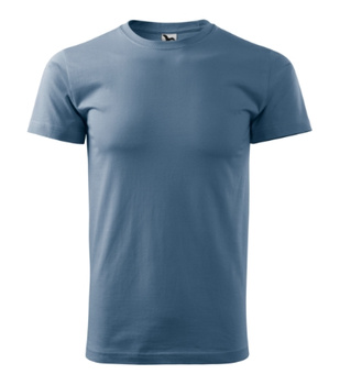 Koszulka męska BASIC 129 160 g/m² 100% bawełna T-shirt lekki przewiewny 