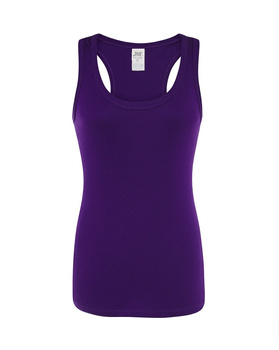 Koszulka damska bez rękawów Aruba TSUL ARB 200 g/m² 100 % bawełny slim gładka 